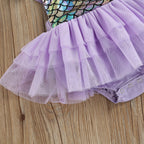 Body Infantil Feminino Sereia