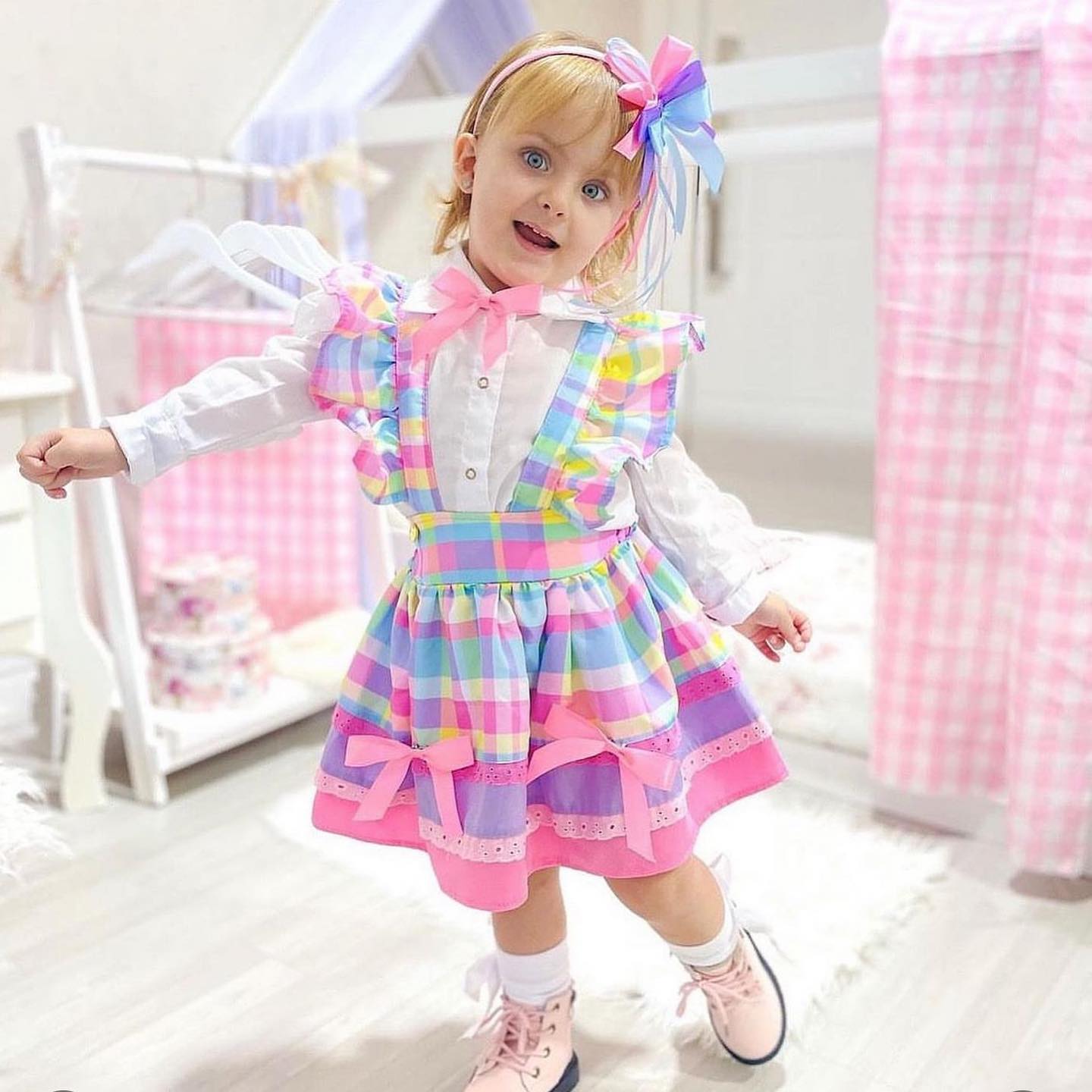 Vestido quadrilha