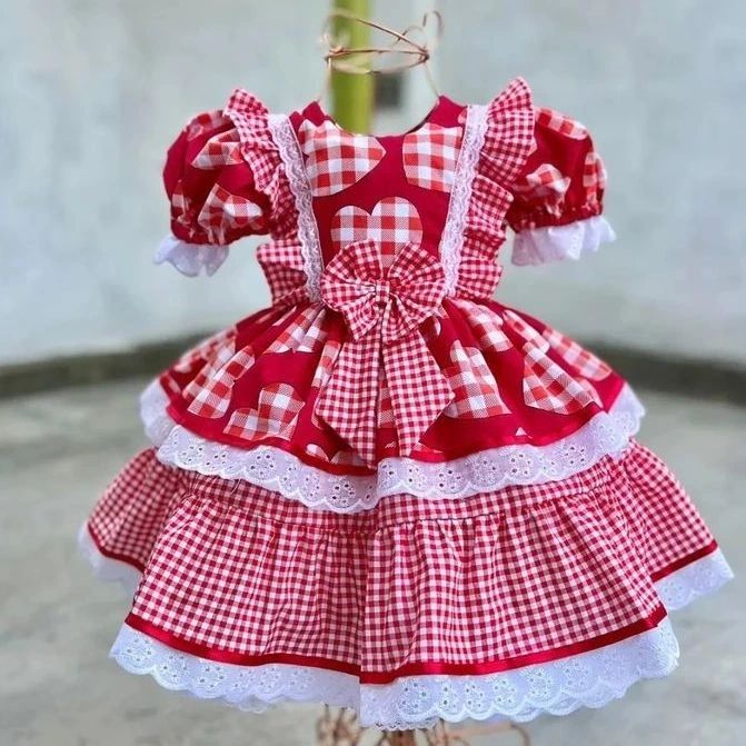 Vestido quadrilha
