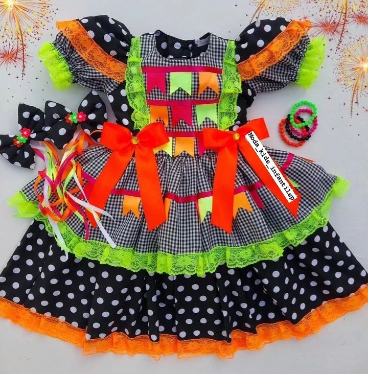 Vestido quadrilha