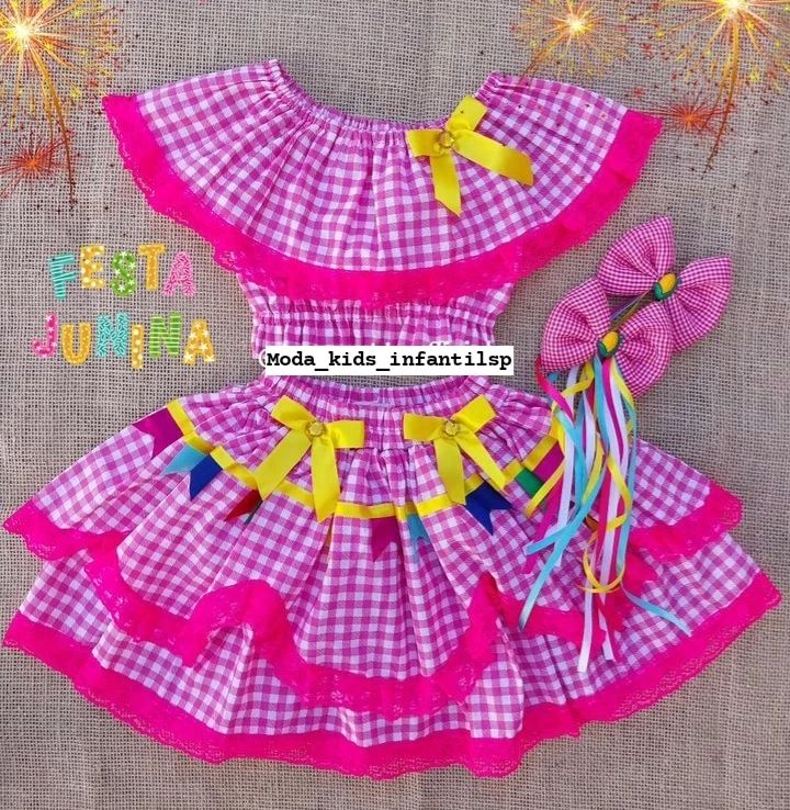Vestido quadrilha