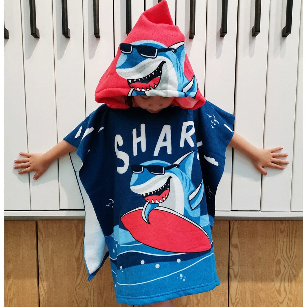 Roupão Infantil Divertido Piscina