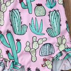 Maiô Infantil Cactos + Faixa