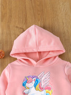 Conjuntos Femininos Moletom Unicorn (Jeans)