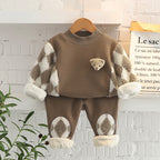 Conjunto Infantil Masculino Térmico Ursinho