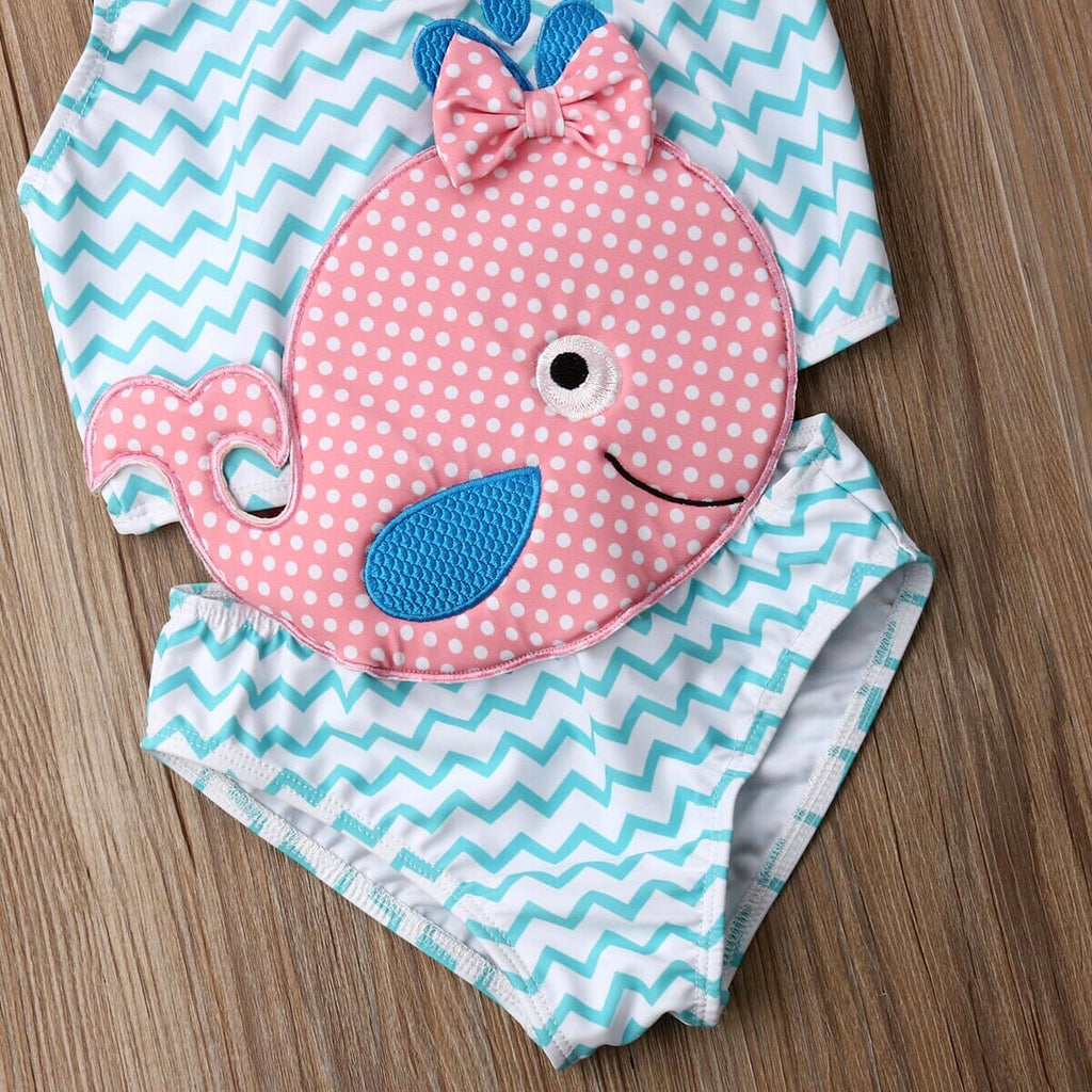 Maiô Infantil Baleia