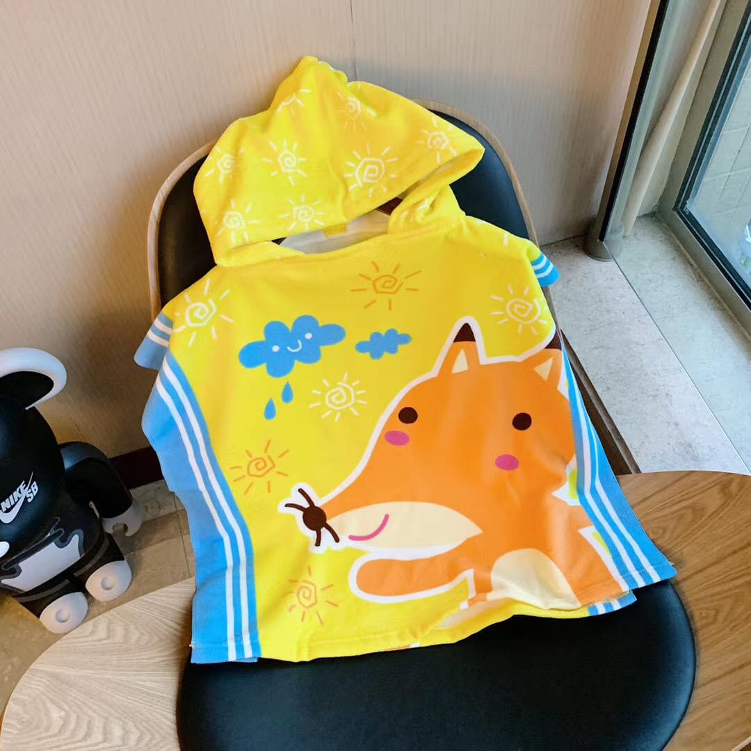 Roupão Infantil Divertido Piscina