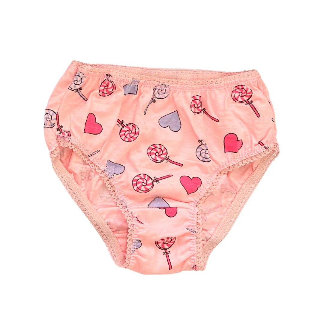 KIT 12 Calcinhas Infantil 100% Algodão