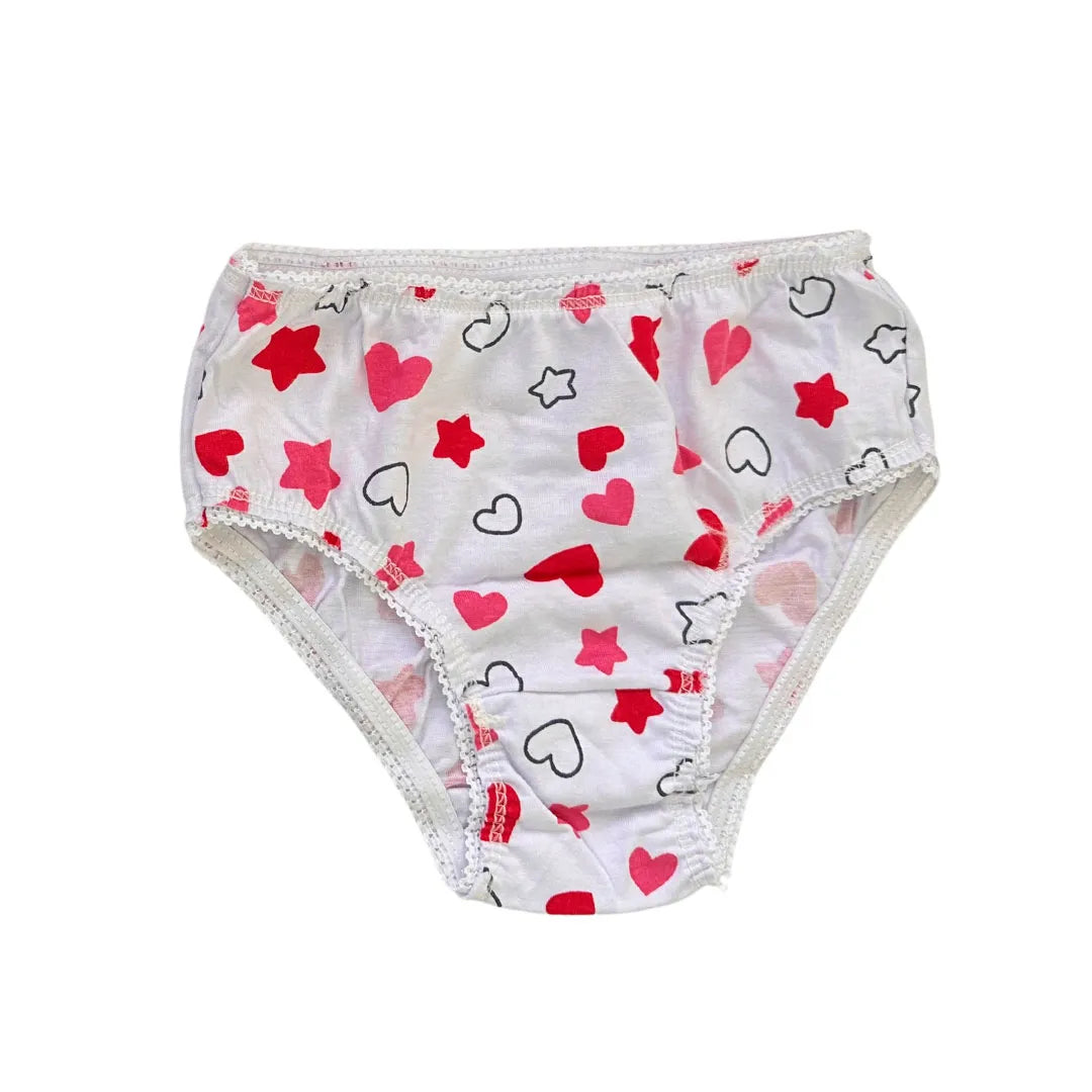 KIT 12 Calcinhas Infantil 100% Algodão