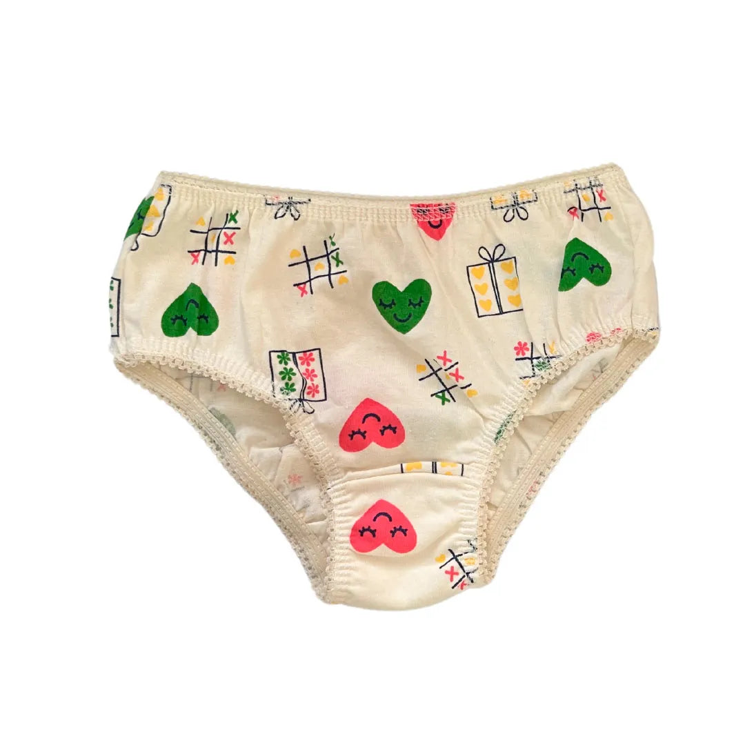 KIT 12 Calcinhas Infantil 100% Algodão